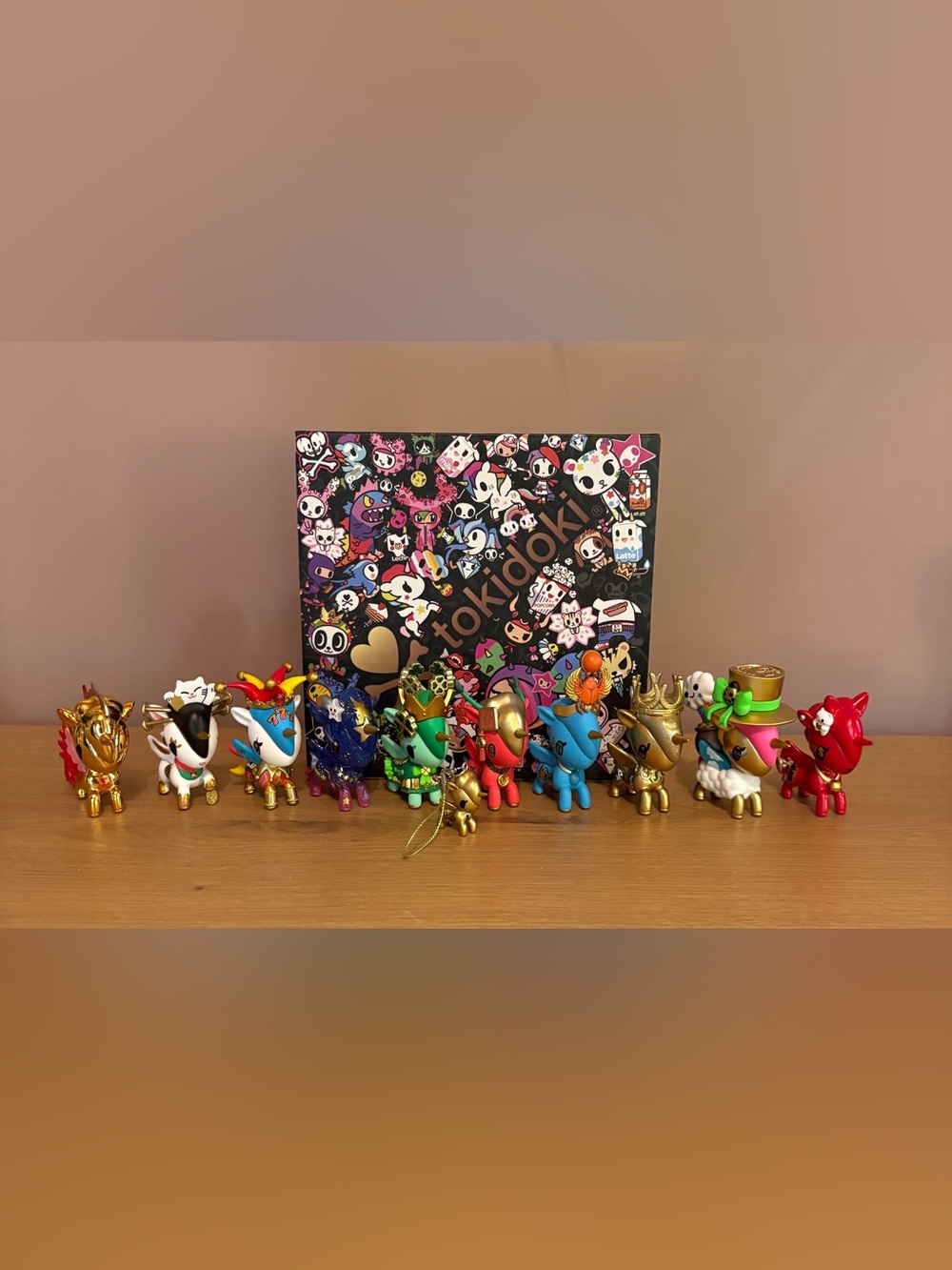 tokidoki Lucky Unicorno *Full Set incl Chaser + 1 Exclusive + Charm*